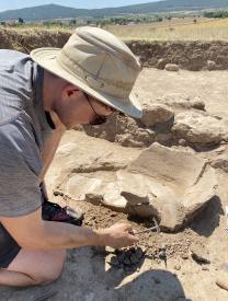 Excavating at ancient Eleon (2023)