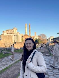 Photograph of Riley Glickman in Italy